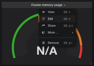 grafana dashboard edit