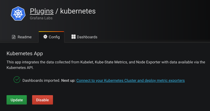 grafana k8s plugins