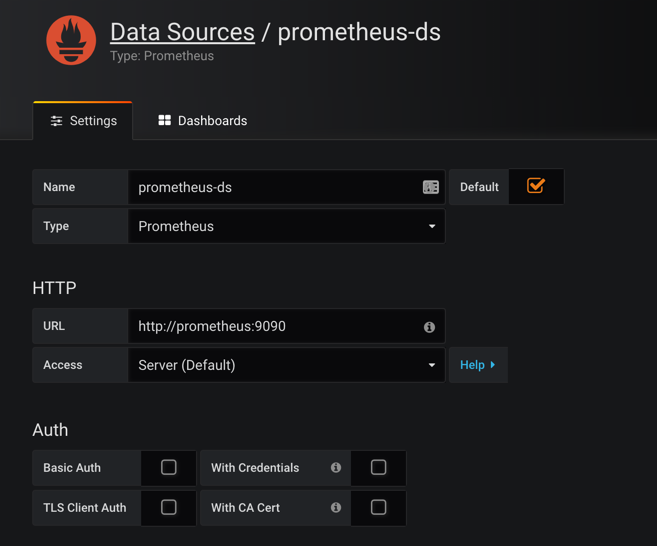 grafana datasource