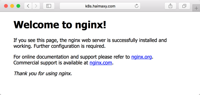 nginx