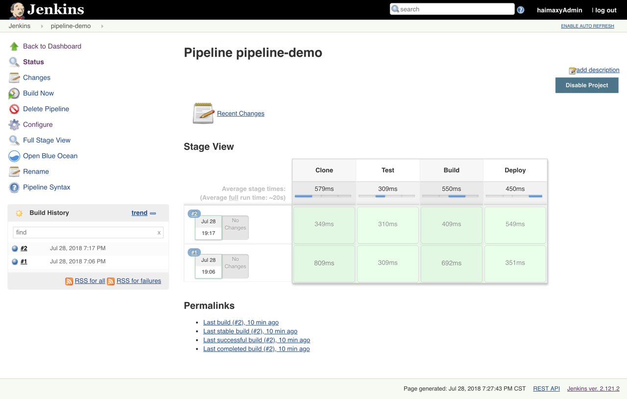 pipeline demo3