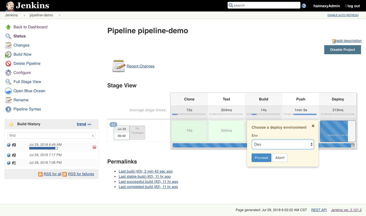 pipeline demo5