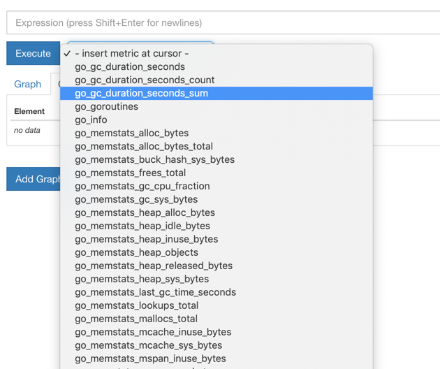 prometheus metrics